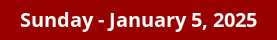 January 5, 2025 Daily Horoscope on DrStandley.com