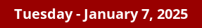 January 7, 2025 Daily Horoscope on DrStandley.com