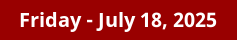 July 18, 2025 Daily Horoscope on DrStandley.com