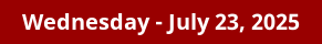 July 23, 2025 Daily Horoscope on DrStandley.com