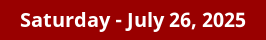 July 26, 2025 Daily Horoscope on DrStandley.com