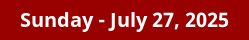 July 27, 2025 Daily Horoscope on DrStandley.com