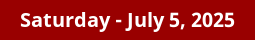 July 5, 2025 Daily Horoscope on DrStandley.com