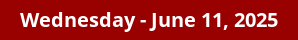 June 11, 2025 Daily Horoscope on DrStandley.com