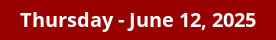 June 12, 2025 Daily Horoscope on DrStandley.com