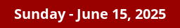 June 15, 2025 Daily Horoscope on DrStandley.com