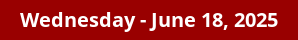 June 18, 2025 Daily Horoscope on DrStandley.com
