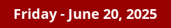 June 20, 2025 Daily Horoscope on DrStandley.com