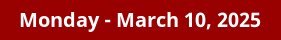 March 10, 2025 Daily Horoscope on DrStandley.com