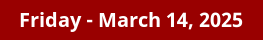 March 14, 2025 Daily Horoscope on DrStandley.com