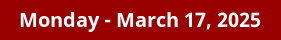 March 17, 2025 Daily Horoscope on DrStandley.com