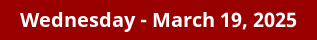March 19, 2025 Daily Horoscope on DrStandley.com