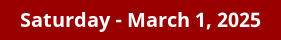March 1, 2025 Daily Horoscope on DrStandley.com
