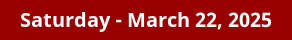 March 22, 2025 Daily Horoscope on DrStandley.com
