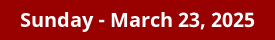 March 23, 2025 Daily Horoscope on DrStandley.com