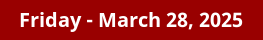 March 28, 2025 Daily Horoscope on DrStandley.com