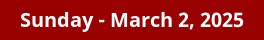 March 2, 2025 Daily Horoscope on DrStandley.com