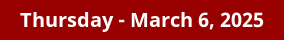 March 6, 2025 Daily Horoscope on DrStandley.com