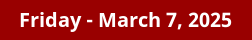 March 7, 2025 Daily Horoscope on DrStandley.com