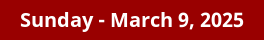 March 9, 2025 Daily Horoscope on DrStandley.com