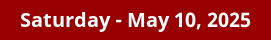 May 10, 2025 Daily Horoscope on DrStandley.com