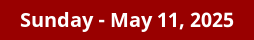 May 11, 2025 Daily Horoscope on DrStandley.com
