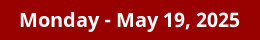May 19, 2025 Daily Horoscope on DrStandley.com