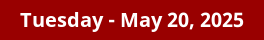 May 20, 2025 Daily Horoscope on DrStandley.com