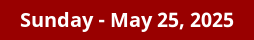 May 25, 2025 Daily Horoscope on DrStandley.com