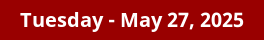 May 27, 2025 Daily Horoscope on DrStandley.com