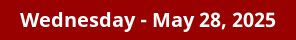 May 28, 2025 Daily Horoscope on DrStandley.com
