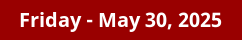 May 30, 2025 Daily Horoscope on DrStandley.com