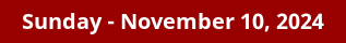 November 10, 2024 Daily Horoscope on DrStandley.com