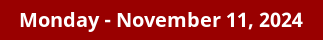 November 11, 2024 Daily Horoscope on DrStandley.com