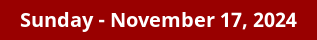 November 17, 2024 Daily Horoscope on DrStandley.com