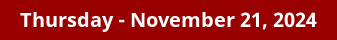 November 21, 2024 Daily Horoscope on DrStandley.com