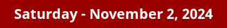 November 2, 2024 Daily Horoscope on DrStandley.com