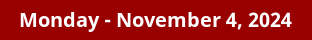 November 4, 2024 Daily Horoscope on DrStandley.com
