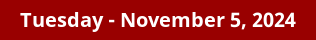 November 5, 2024 Daily Horoscope on DrStandley.com
