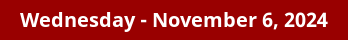 November 6, 2024 Daily Horoscope on DrStandley.com