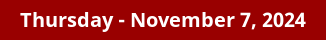 November 7, 2024 Daily Horoscope on DrStandley.com