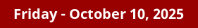 October 10, 2025 Daily Horoscope on DrStandley.com