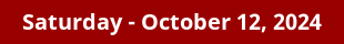 October 12, 2024 Daily Horoscope on DrStandley.com