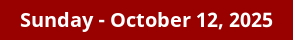 October 12, 2025 Daily Horoscope on DrStandley.com