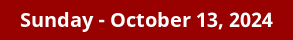 October 13, 2024 Daily Horoscope on DrStandley.com