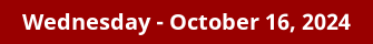 October 16, 2024 Daily Horoscope on DrStandley.com