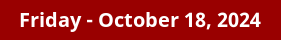 October 18, 2024 Daily Horoscope on DrStandley.com