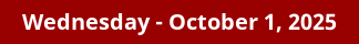 October 1, 2025 Daily Horoscope on DrStandley.com