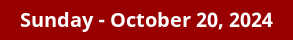 October 20, 2024 Daily Horoscope on DrStandley.com