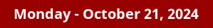 October 21, 2024 Daily Horoscope on DrStandley.com